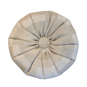 Geometric Round Pillow